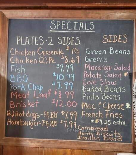 Hylton's Grill - Martinsville, VA menu_pic