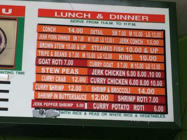 Mike's Island Grill Restaurant - Brooklyn, NY menu_pic