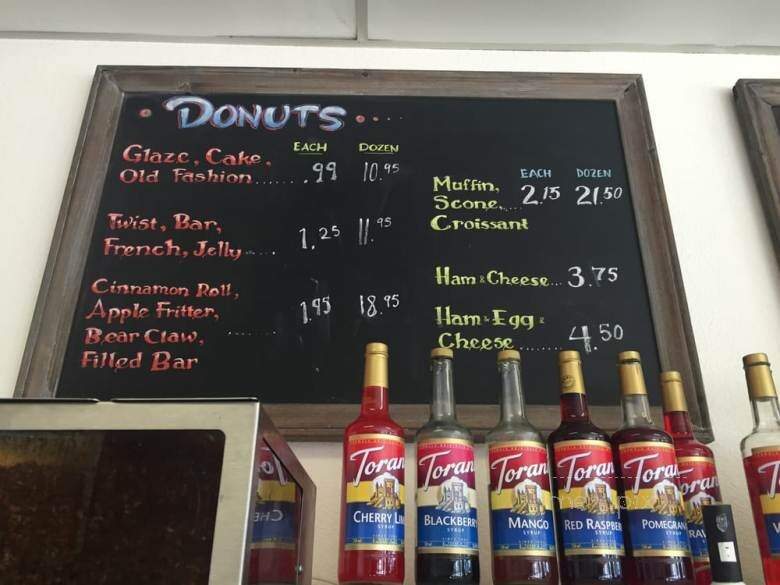 Donut Stop - Fair Oaks, CA menu_pic