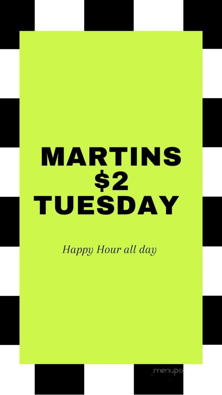 Martin's Tavern - Crowley, LA menu_pic