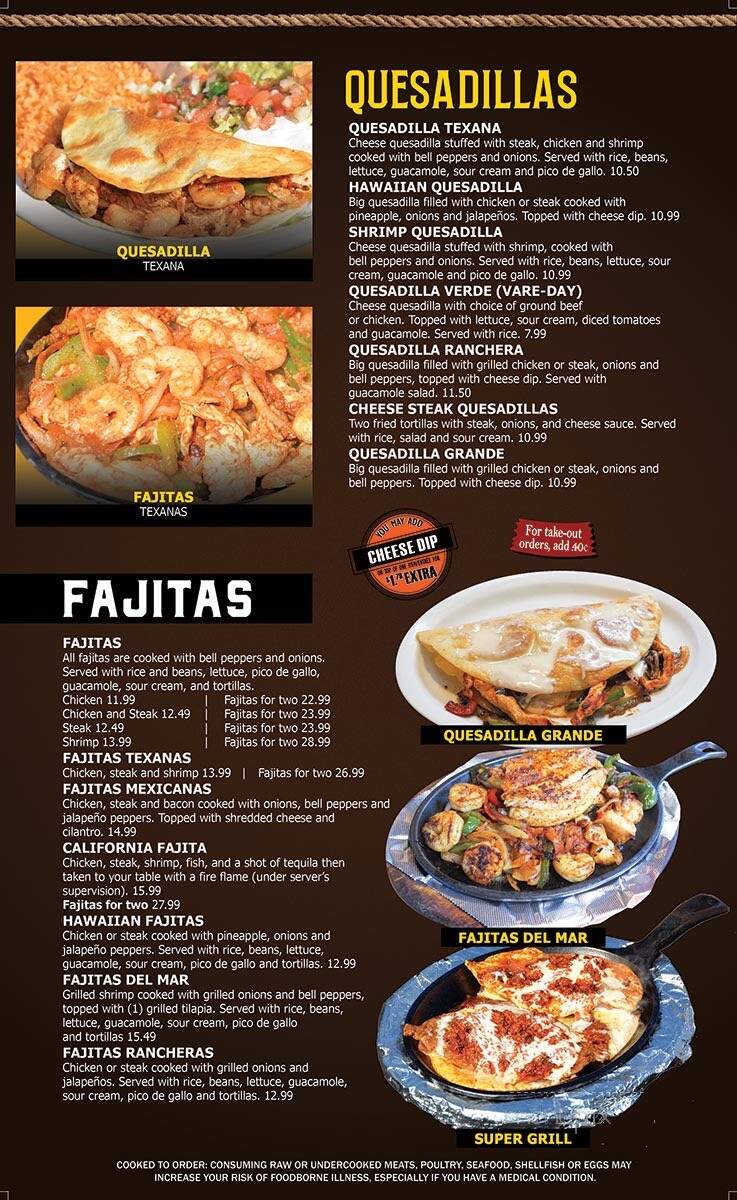 El Ranchito - Kingsport, TN menu_pic