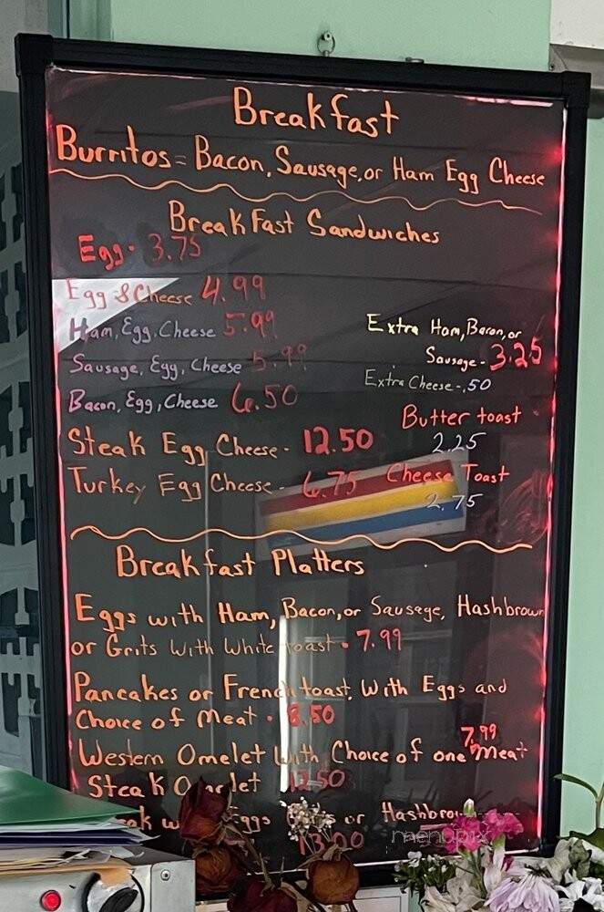 Azucar Sandwich Shop - Tampa, FL menu_pic