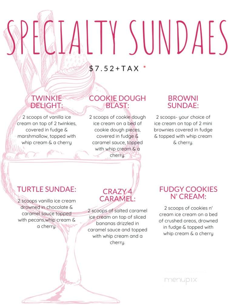 Scoops Working Cow Ice Cream - Venice, FL menu_pic