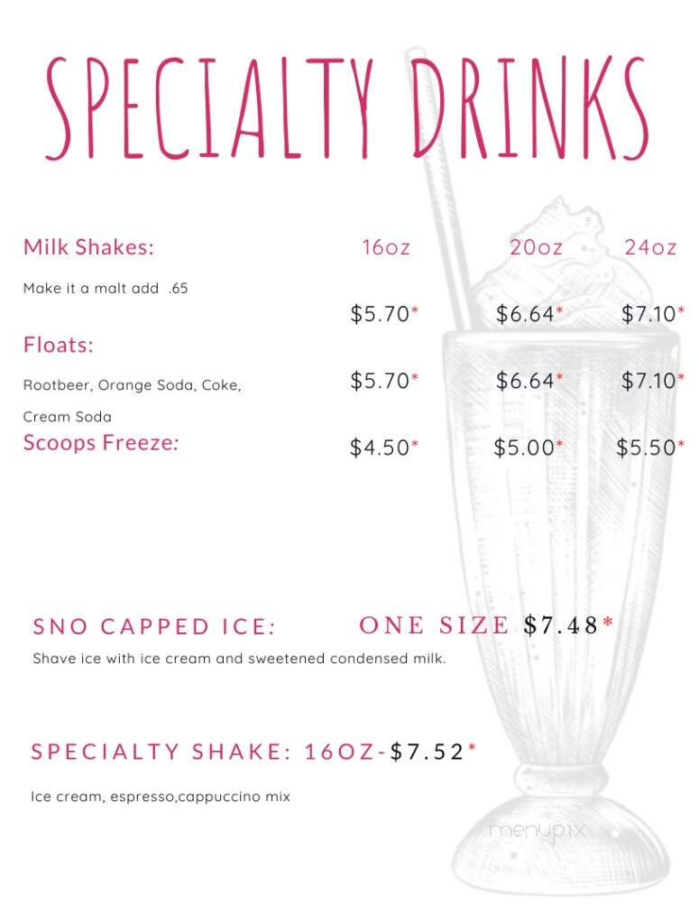 Scoops Working Cow Ice Cream - Venice, FL menu_pic