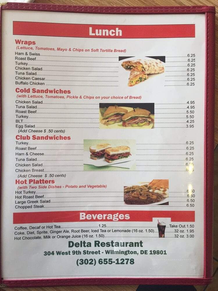 Delta Restaurant - Wilmington, DE