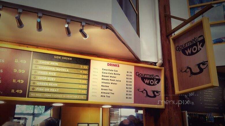 Gourmet Wok - Vancouver, BC menu_pic
