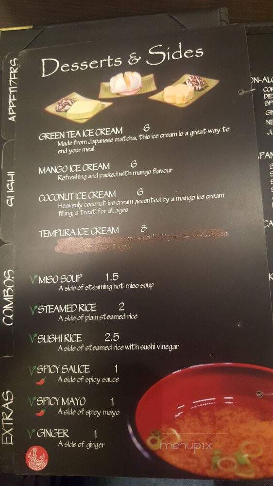 Kabuki Sushi & Grill - Edmonton, AB menu_pic