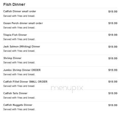 Whale Fish & Chicken - Chicago, IL menu_pic