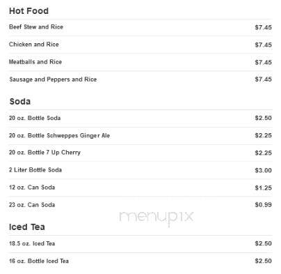 Great Chestnut Grocery & Deli - Spring Valley, NY menu_pic