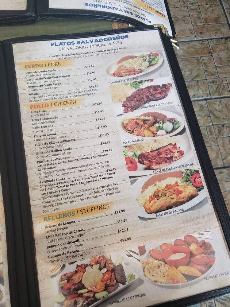 Jaltepec Restaurant - Canoga Park, CA menu_pic