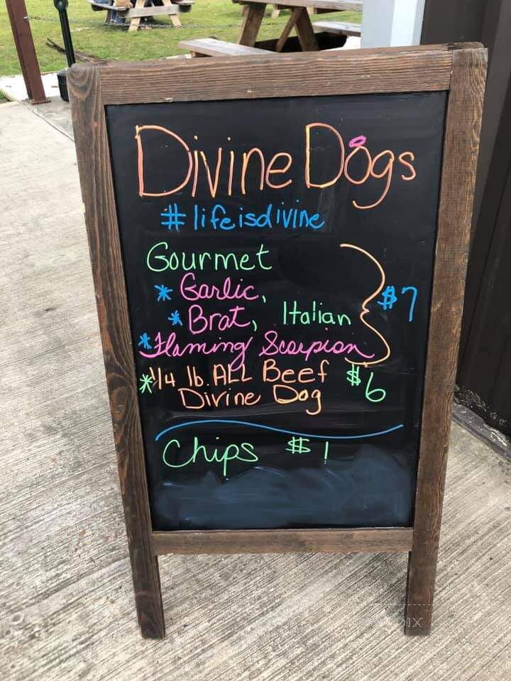 Blue Epiphany Vineyards - Conroe, TX menu_pic