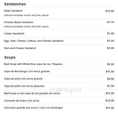 Mi Familia Restaurant - Paterson, NJ menu_pic