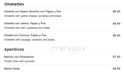 Melissa's Bakery - Bound Brook, NJ menu_pic