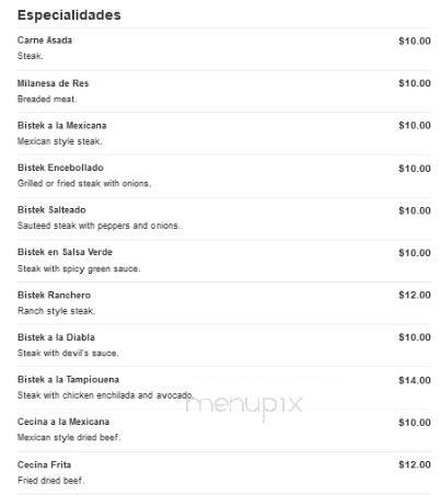 Melissa's Bakery - Bound Brook, NJ menu_pic