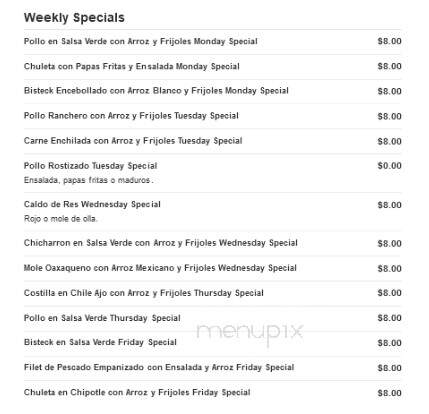Melissa's Bakery - Bound Brook, NJ menu_pic