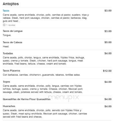 Melissa's Bakery - Bound Brook, NJ menu_pic