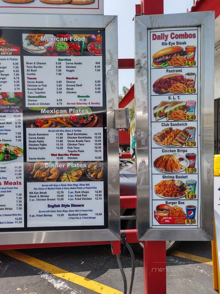 Happy Boy Grill - Compton, CA menu_pic