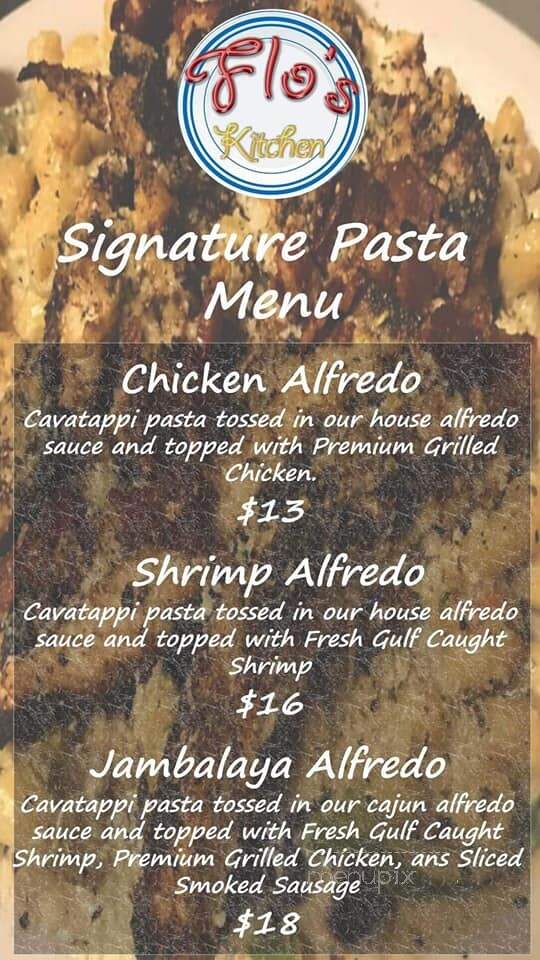 Flo's Kitchen - Troy, AL menu_pic