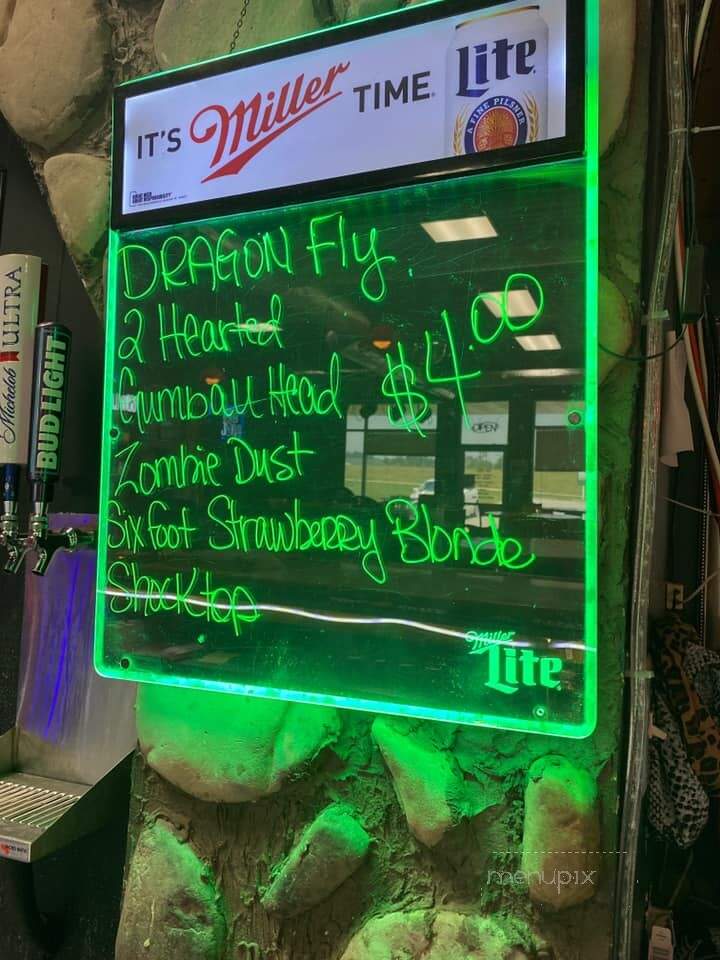 Steel Horse Saloon - Bedford, IN menu_pic