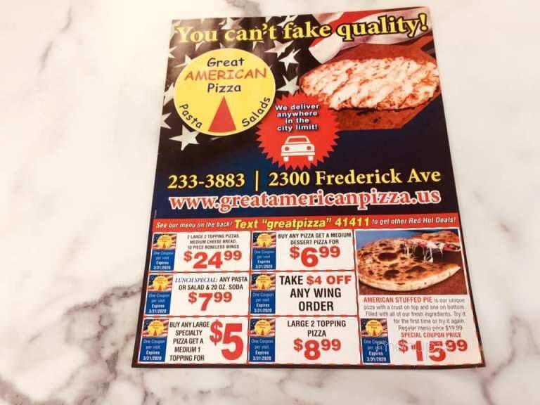 Great American Pizza - Saint Joseph, MO menu_pic