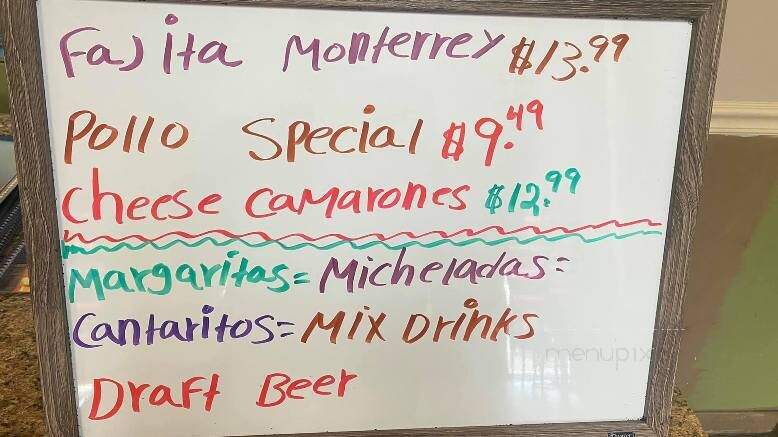 Cielito Lindo Mexican Grill & Cantina - Osceola, AR menu_pic
