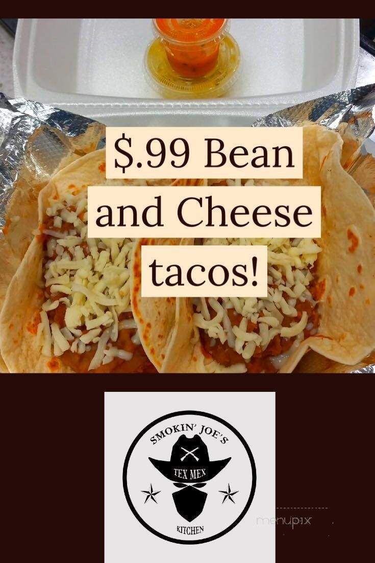 Smokin Joe's Tex-Mex Kitchen - New Braunfels, TX menu_pic