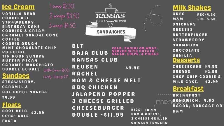 Kansas Coffee & Ice Cream - Chapman, KS