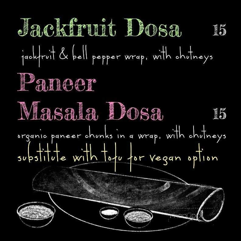 Krishna Kitchen - New Paltz, NY menu_pic
