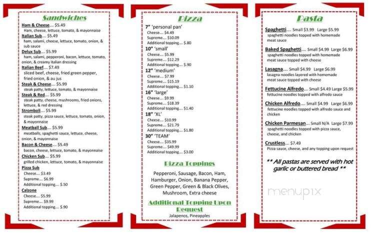 Morelli's Pizza - Pikeville, KY menu_pic