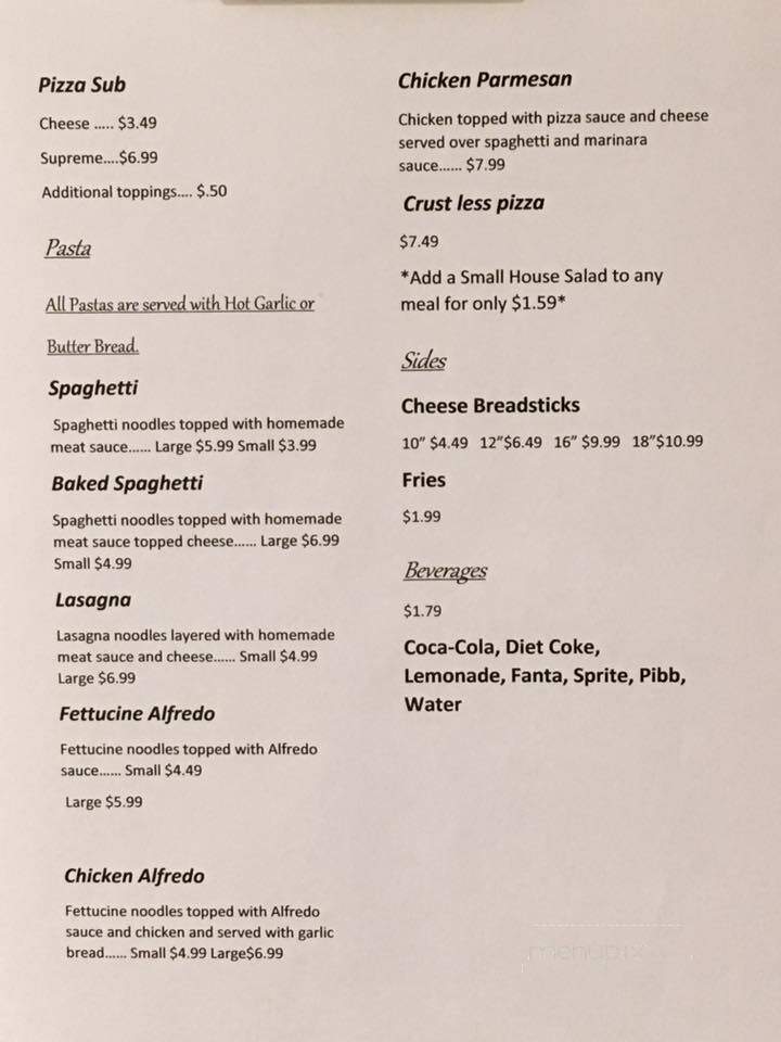 Morelli's Pizza - Pikeville, KY menu_pic