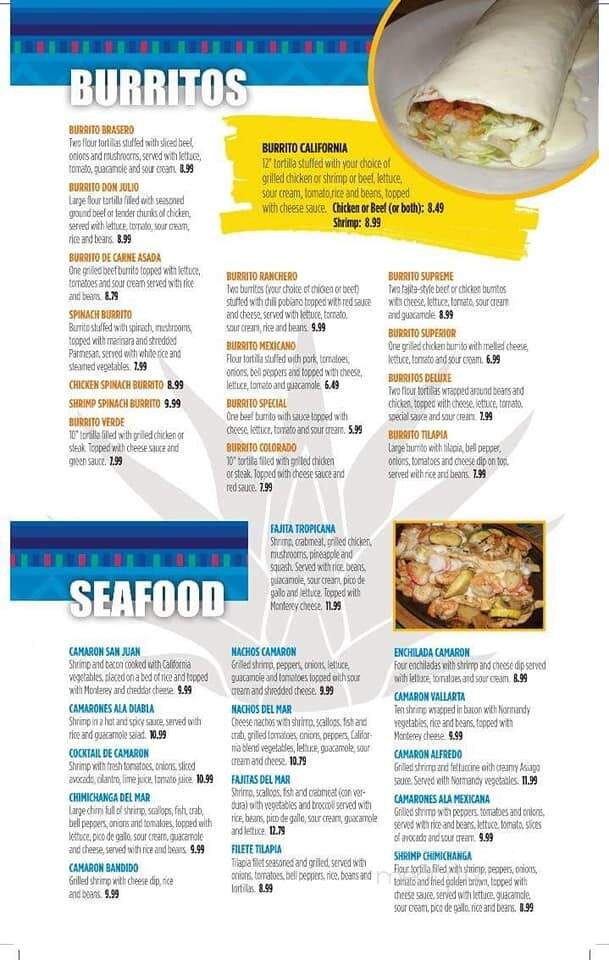 Don Julio's - Lebanon, KY menu_pic