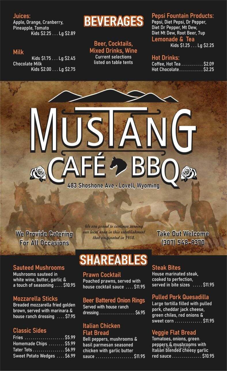Mustang Cafe - Lovell, WY