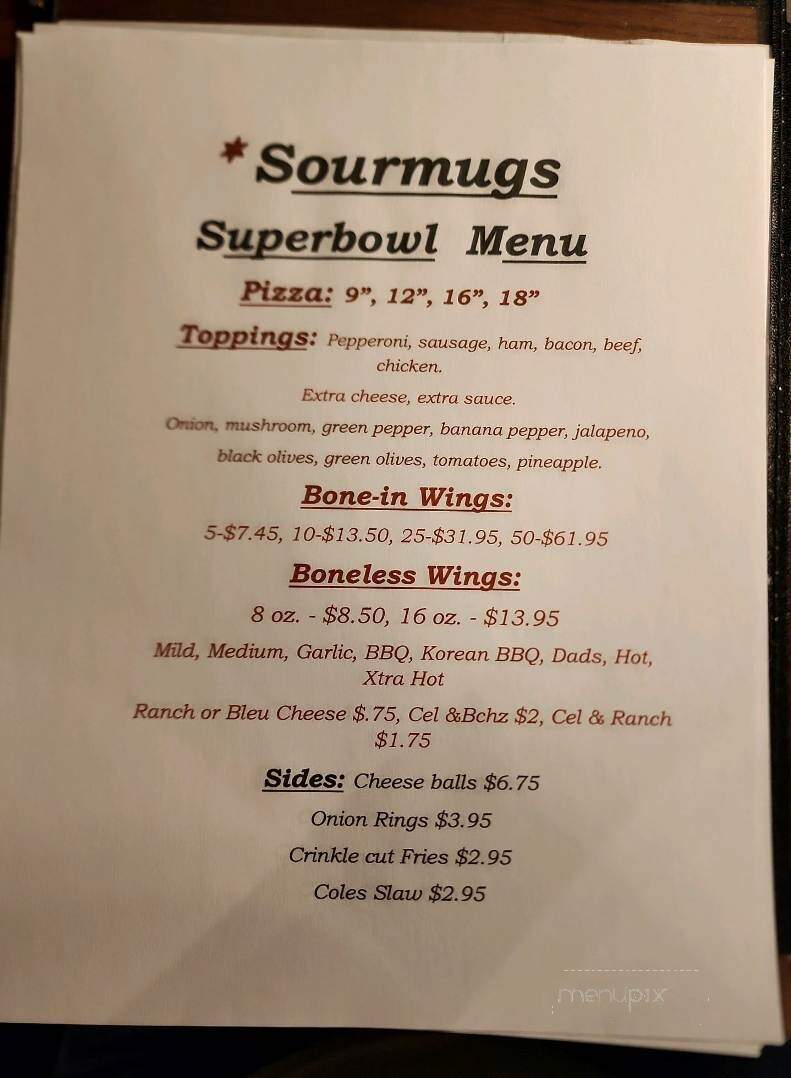 Sourmugs Tavern - West Milton, OH