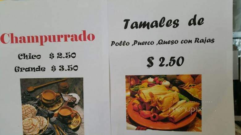 El Buen Gusto Bakery - San Jose, CA menu_pic