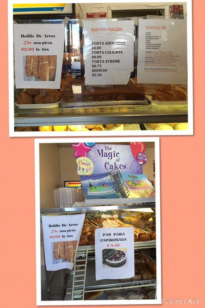 El Buen Gusto Bakery - San Jose, CA menu_pic