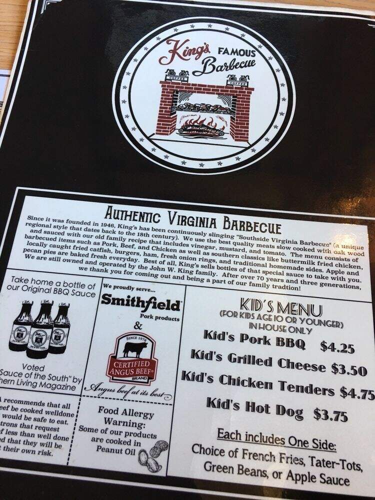 King's BBQ - Petersburg, VA