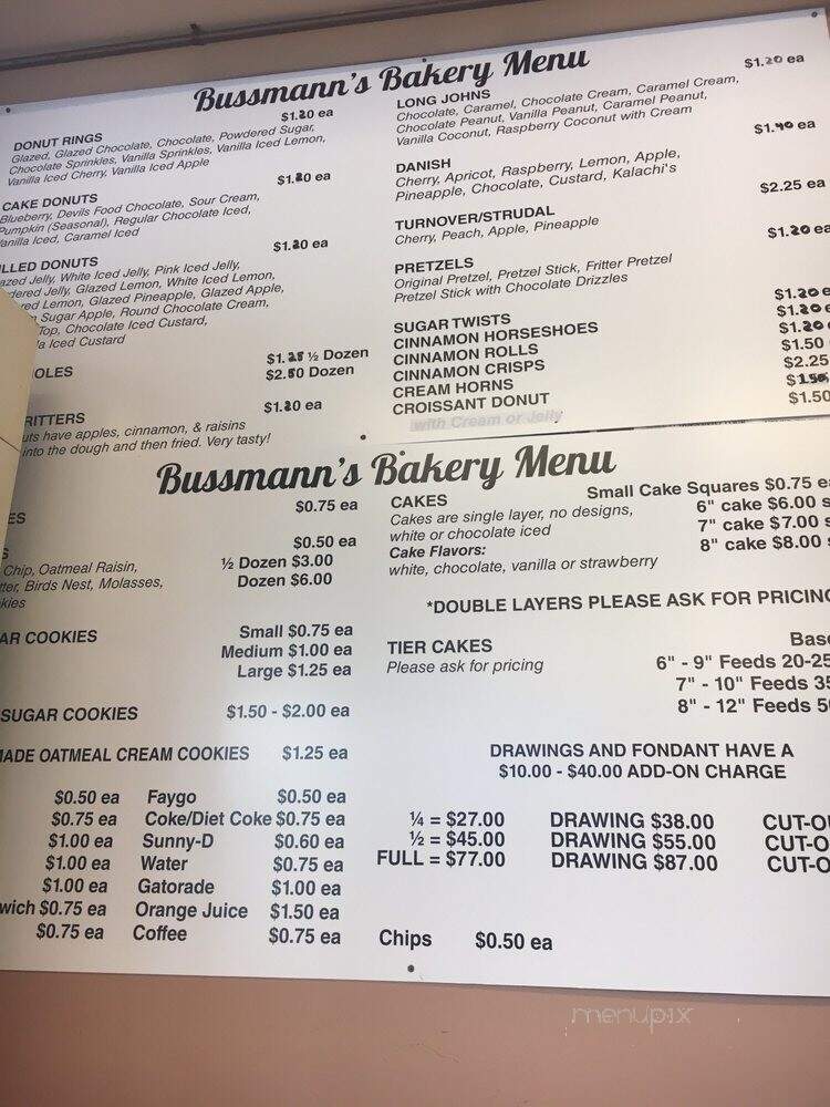 Bussmann Bakery - Louisville, KY