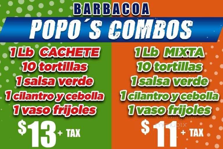 Popo's Barbacoa & Taco Express - Eagle Pass, TX
