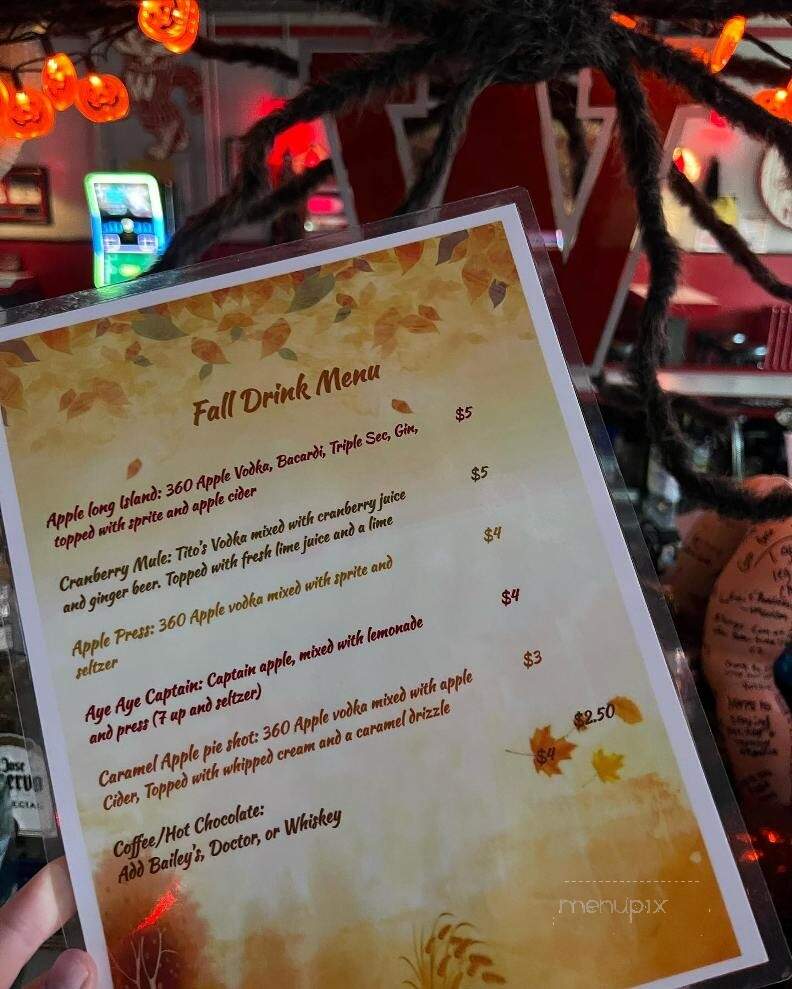 Chewy's - Manitowoc, WI menu_pic