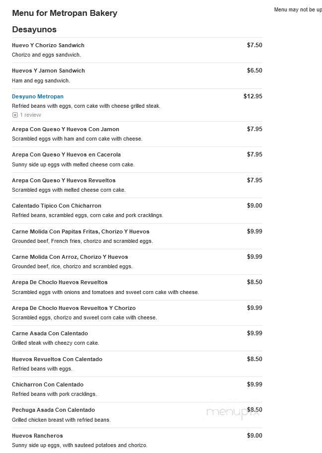 Michael's Bistro Incorporated - Spring Hill, FL menu_pic