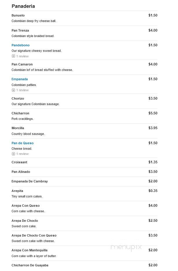 Michael's Bistro Incorporated - Spring Hill, FL menu_pic
