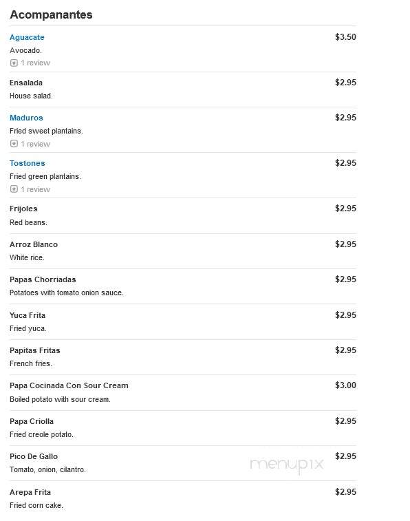 Michael's Bistro Incorporated - Spring Hill, FL menu_pic