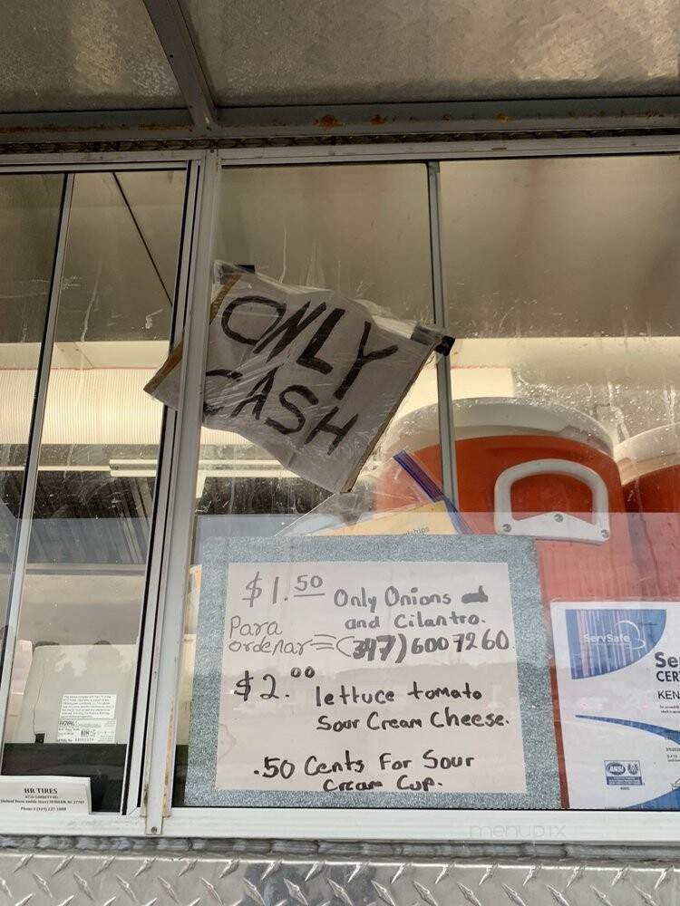 Taqueria El Taquito DE Oro - Burlington, NC menu_pic