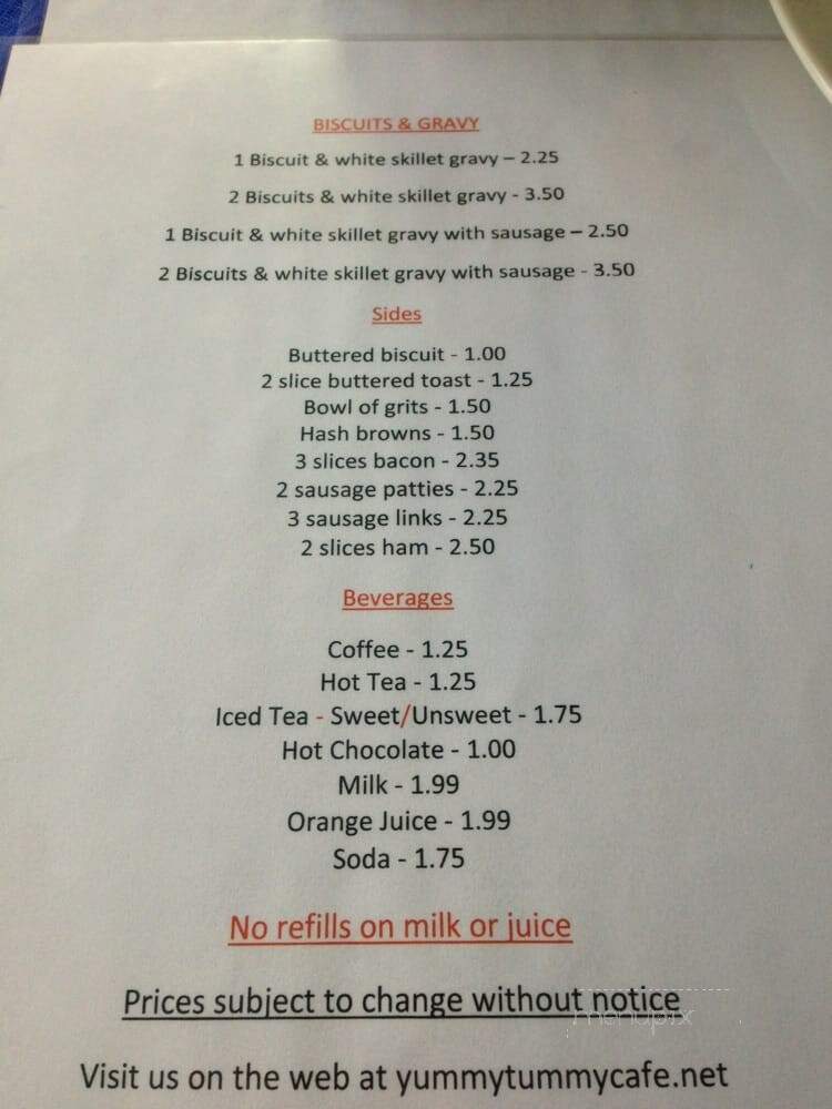 Leesville Cafe - Leesville, LA menu_pic