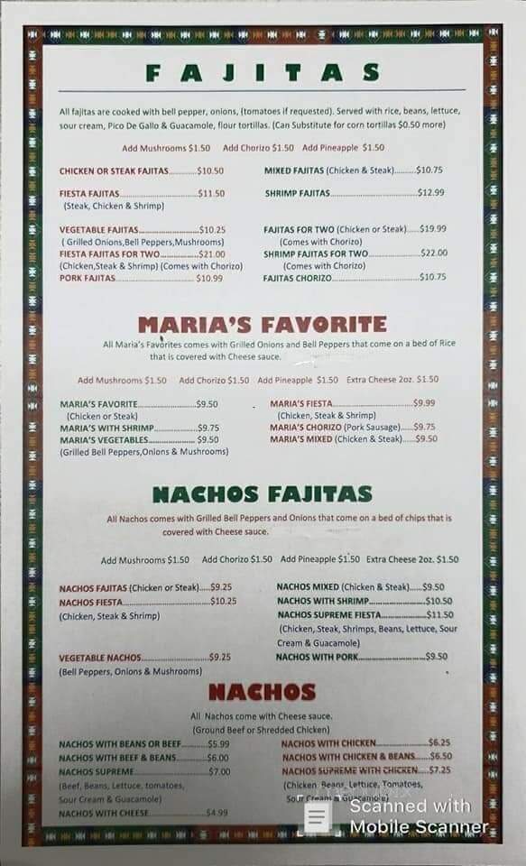 Lapotosina Restaurant - Marion, KY menu_pic