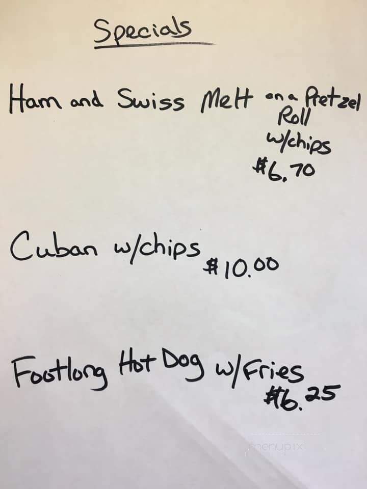 Brad's Pizza - Alloway, NJ menu_pic