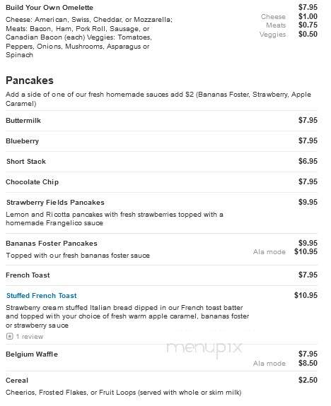 Dorcas Of Bayhead - Bay Head, NJ menu_pic