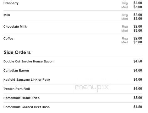 Dorcas Of Bayhead - Bay Head, NJ menu_pic