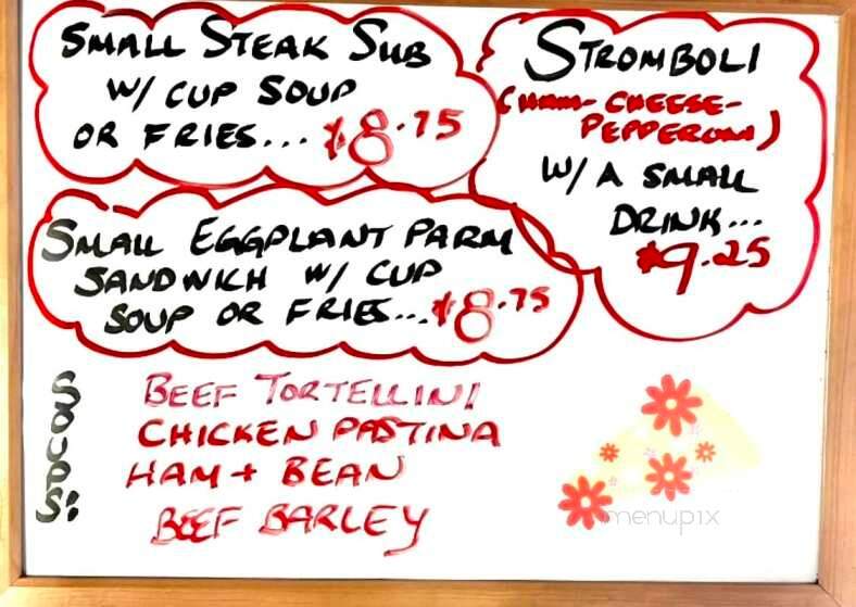 Gallinas Pizza & Restaurant - Johnstown, PA menu_pic