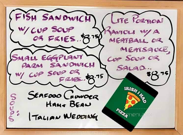 Gallinas Pizza & Restaurant - Johnstown, PA menu_pic